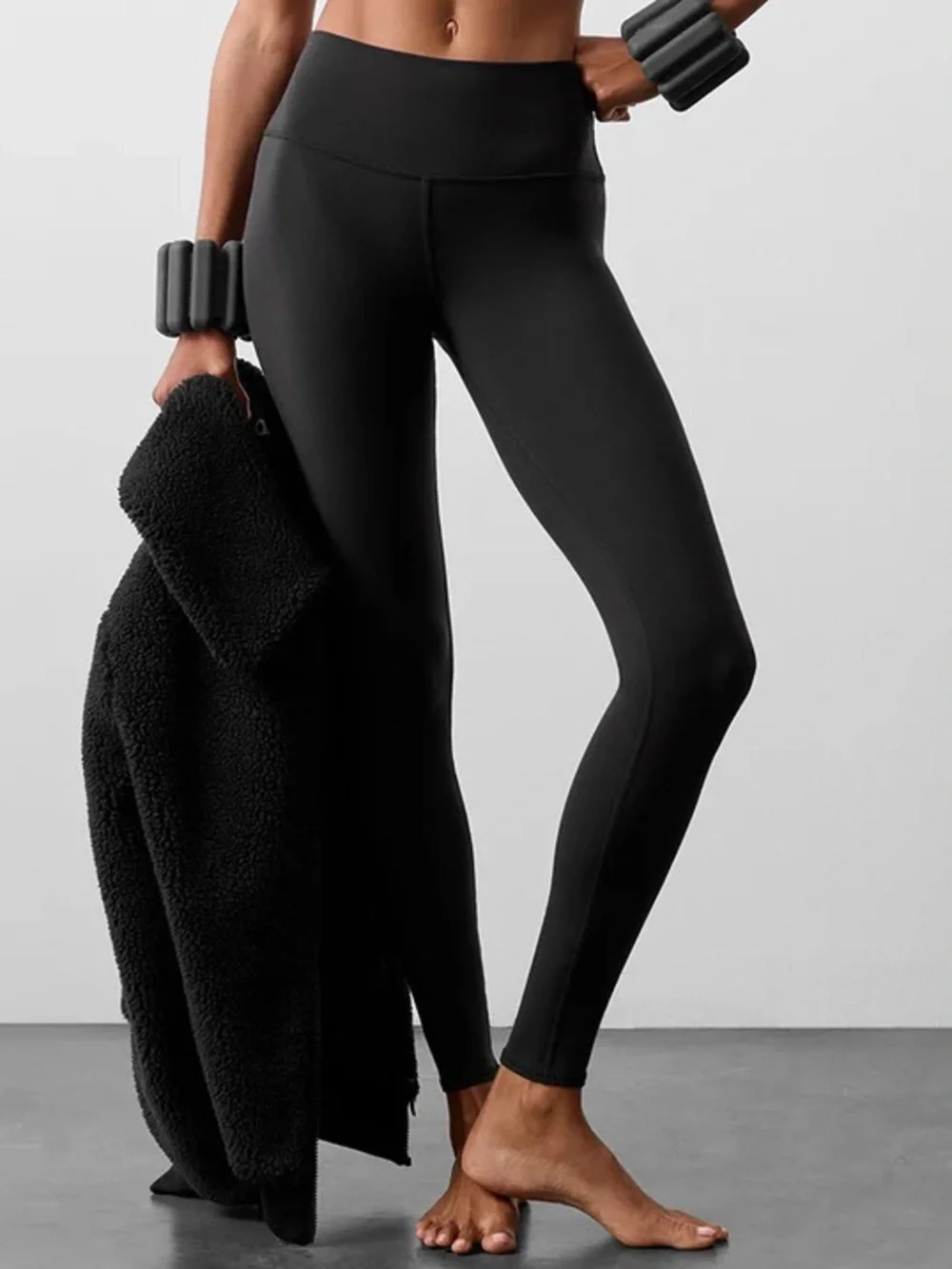 ALO Yoga High-Rise Airbrush Leggings, Size XS